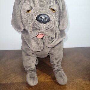 Harry Potter Hagrid Dog Fang Universal Studios Plush 12” Wizarding World Brown